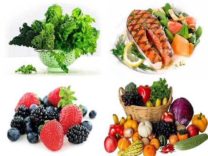 Bổ sung rau, củ quả trong chế độ ăn còn giúp chống lão hóa.