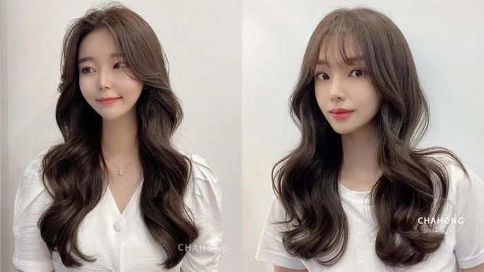  Đối với người có tóc mỏng, kiểu xoăn này sẽ tạo hiệu ứng bồng bềnh. Ảnh: @uumi_d. 