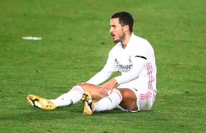 Hazard liên tục chấn thương ở Real Madrid
