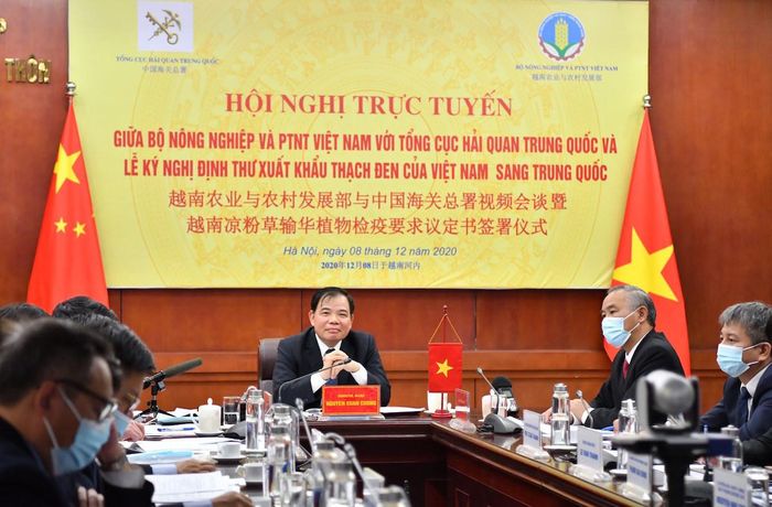 Bộ trưởng NN&PTNT Nguyễn Xuân Cường mong phía Trung Quốc sớm mở cửa thị trường cho nhiều sản phẩm nông sản.