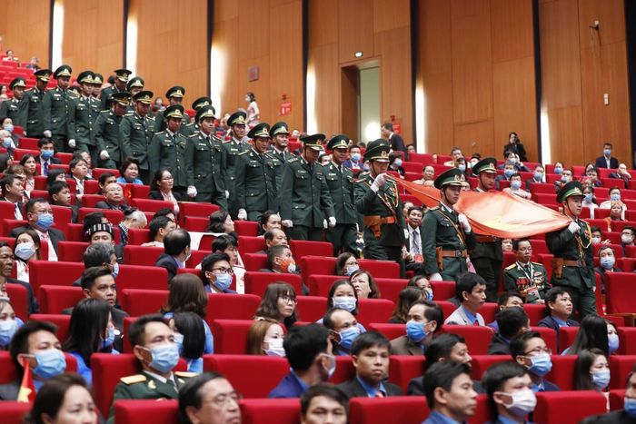 Cán bộ, chiến sỹ Đồn Biên phòng Đàm Thủy, huyện Trùng Khánh, Cao Bằng, tập thể Anh hùng lực lượng vũ trang.