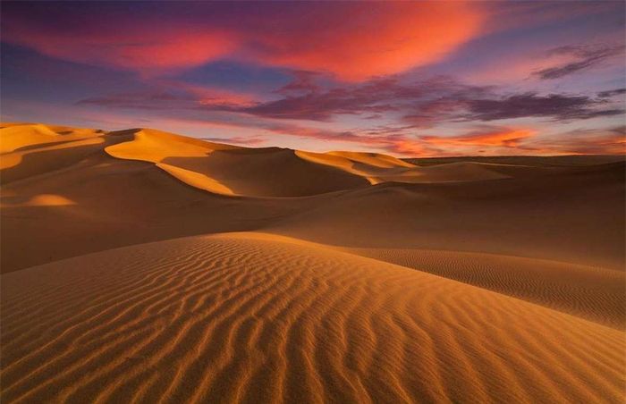  7. Sa mạc Sahara: Sahara là sa mạc lớn nhất thế giới, chiếm phần lớn diện tích ở Bắc Phi. Toàn bộ thành phố nằm ở viền ngoài sa mạc, còn khu vực sâu bên trong gần như chưa được khám phá. Đó có thể là những ngọn núi, cánh đồng muối, cồn cát, thậm chí cả dòng sông chảy trong bên trong. 