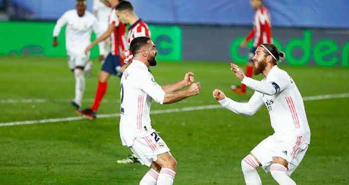 Real Madrid đã giành chiến thắng thuyết phục trước Atletico