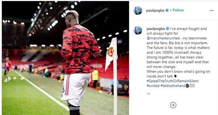 Pogba làm sáng tỏ tương lai ở MU