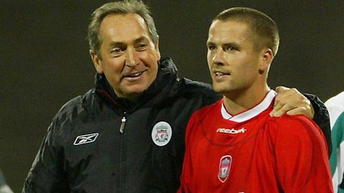 Houllier và tiền đạo Owen