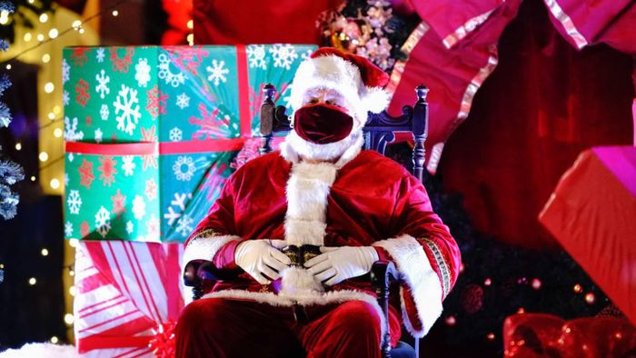 Ông già Noel lây Covid-19 cho 75 người ở Bỉ. Ảnh minh họa: Getty Image.