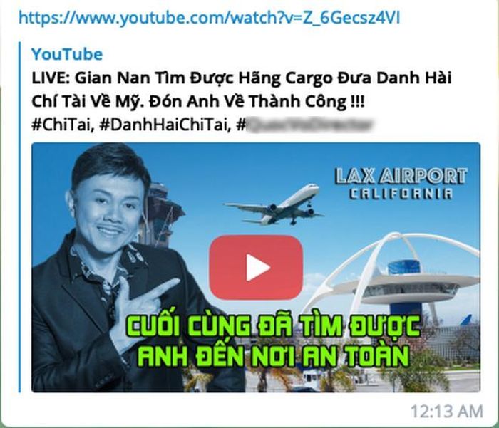 Hành động đưa tin câu view của Youtuber khiến không chỉ Dũng Taylor mà cả người hâm mộ, người thân của cố danh hài Chí tài vô cùng bức xúc.