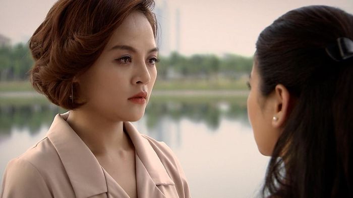  Ngọc (Thu Quỳnh đóng) chấp nhận thua cuộc. 