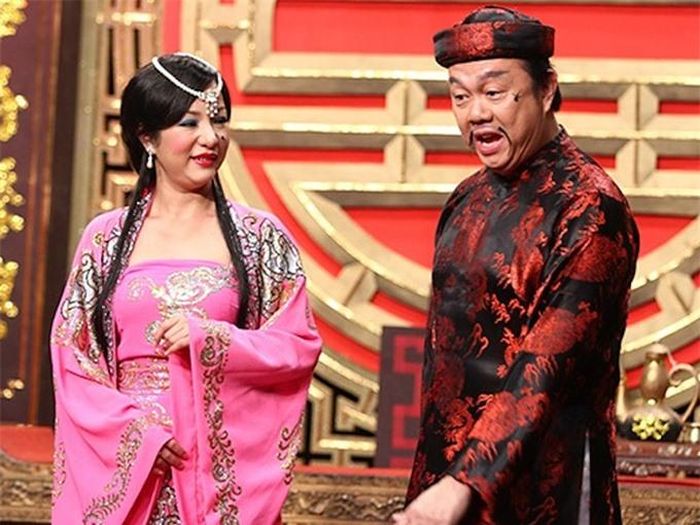 Thúy Nga và Chí Tài từng đóng chung nhiều vở kịch.