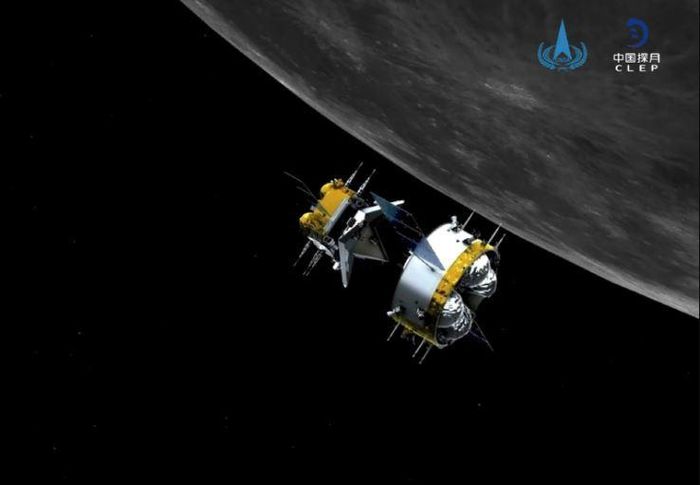 Sứ mệnh Chang'e - 5 đánh dấu bước tiến mới trong cuộc đua thám hiểm vũ trụ giữa Mỹ và Trung Quốc. Ảnh: CNSA.