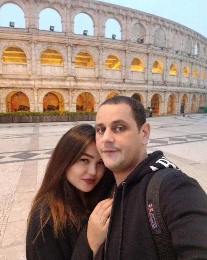 Madina, mẹ của cô bé và nghi phạm.