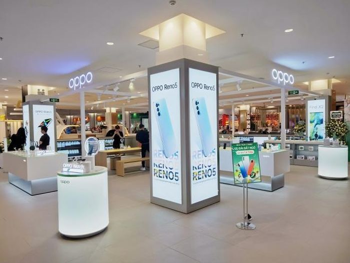 Toàn cảnh OPPO Experience Store tại Hải Phòng.