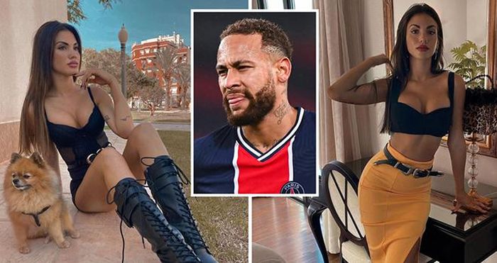 Neymar ấn nút "thích" những bức ảnh của Melodie Penalver