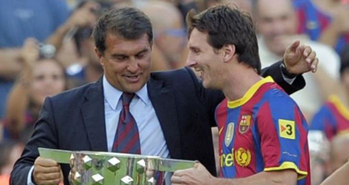 Ông Laporta và Messi có mối quan hệ thân thiết