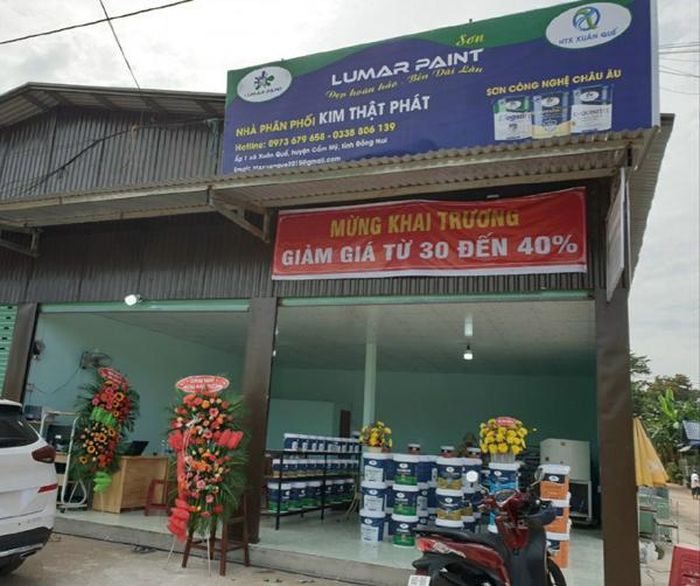  Lumar Paint khai trương nhà phân phối tại Đồng Nai