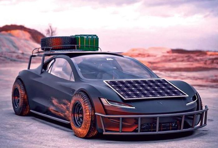 Tesla Roadster Safari