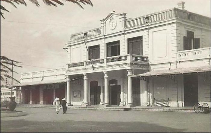 Ga Vinh thời Pháp thuộc. Ảnh: Flickr manhhai