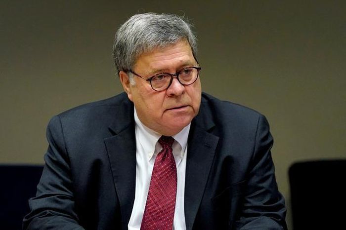  Bộ trưởng Tư pháp Mỹ William Barr. Ảnh: Reuters. 