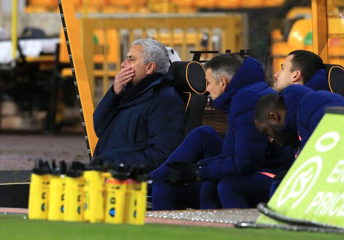  Thứ bóng đá Mourinho áp dụng cho Tottenham đã không còn cho thấy sự hiệu quả. Ảnh: Getty. 