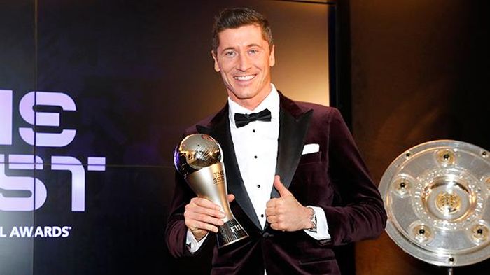 Lewandowski đã nhận danh hiệu The Best 2020