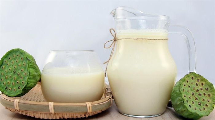 Món sữa sen giúp bồi bổ sức khỏe, đặc biệt tốt cho người mất ngủ