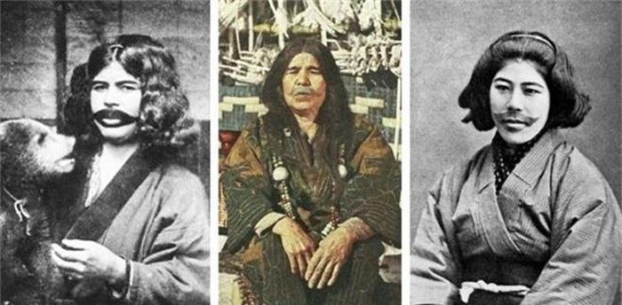  7. Xăm miệng cười: Trong cộng đồng người Ainu, một tộc người thiểu số ở Nhật Bản và Nga, phụ nữ có truyền thống xăm hình một khuôn miệng cười lên mặt. Họ tin rằng điều đó sẽ giúp họ lấy được chồng và tìm được sự thanh thản ở thế giới bên kia sau khi họ chết. 