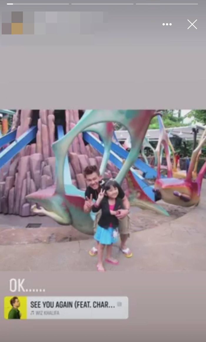Trác Kỳ mượn ca khúc See you again để thể hiện nỗi đau mất bố và hi vọng sẽ gặp lại bố ở một nơi khác