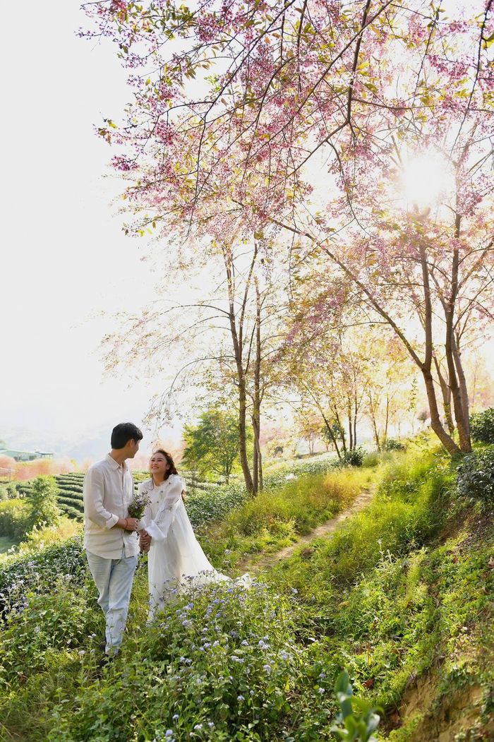Ảnh cưới của Thiện Thanh và bạn trai Thăng Long. Ảnh: NVCC.