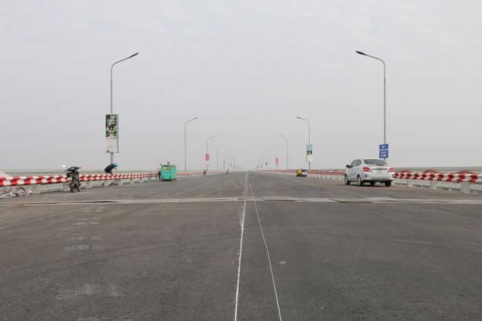 Cầu Thăng Long dự kiến thông xe vào sáng ngày 7/1/2021