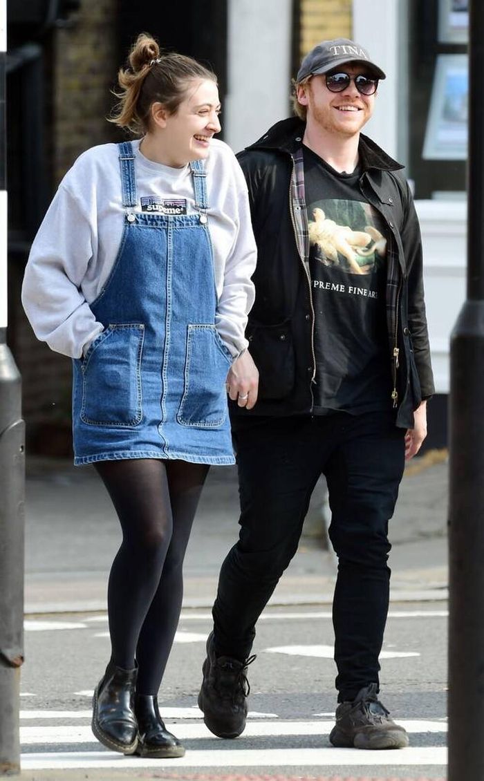 Rupert Grint và vợ Georgia Groome