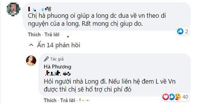 Em gái Cẩm Ly hứa sẽ hỗ trợ chi phí đưa Vân Quang Long về nước nếu phía gia đình đồng ý