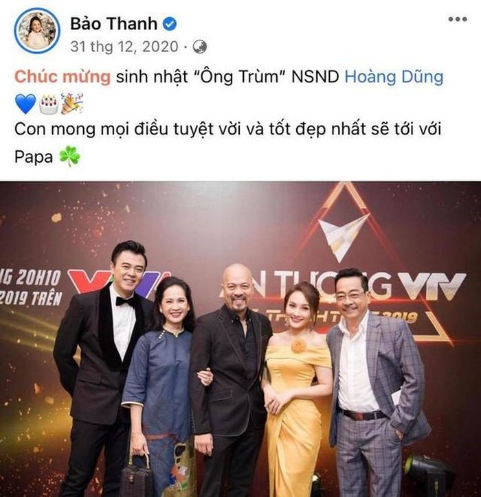 Các nghệ sĩ gửi lời chúc mừng sinh nhật đến NSND Hoàng Dũng, đặc biệt là lời chúc sức khỏe đến "Người phán xử".