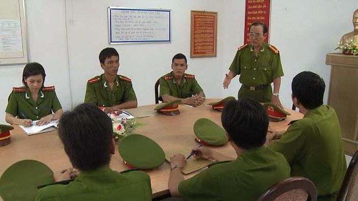 Cảnh trong bộ phim “Vật chứng mong manh” của biên kịch Quý Dũng.