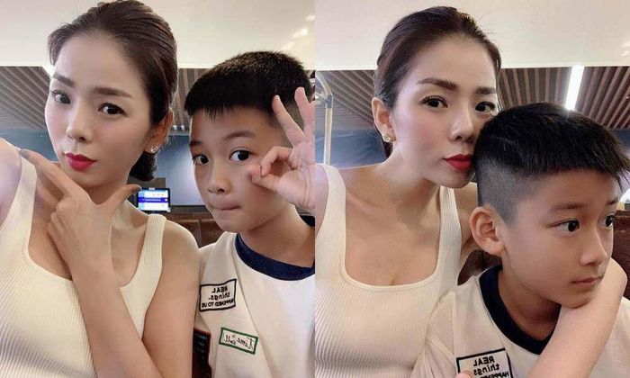 Sau khi vợ chồng Lệ Quyên ly hôn, nhiều người quan tâm đến tâm lý cậu con trai 10 tuổi của cặp đôi. Hiện tại, nữ ca sĩ và chồng cũ san sẻ thời gian để ở cạnh quý tử.