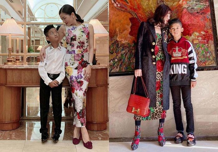 Để bù đắp tinh thần, sau khi ly hôn, Lệ Quyên thường dành thời gian cùng con đi du lịch.