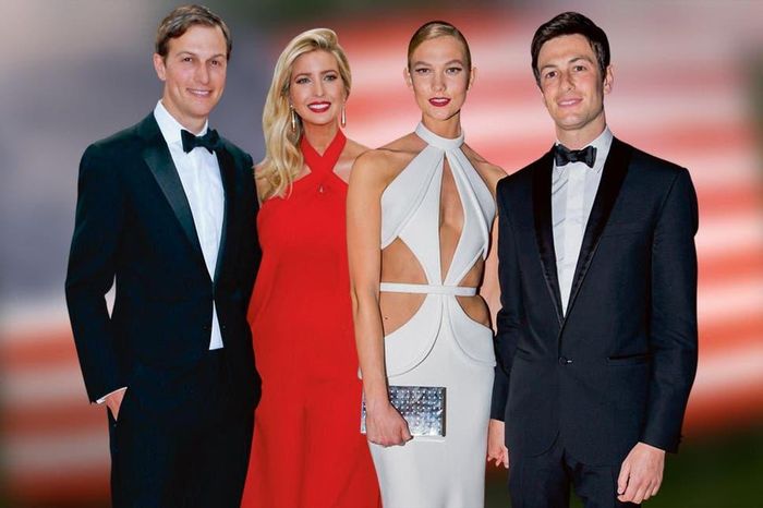 Ivanka Trump và siêu mẫu nổi tiếng Karlie Kloss vốn là chị em dâu. Hai người kết hôn với anh em nhà Kushner và trở thành người một nhà. Trong quá khứ, con gái ông Trump và Kloss có mối quan hệ khá thân thiết. Lúc Karlie và Josh công bố đính hôn hồi tháng 7/2018, Ivanka gửi lời chúc mừng. Trong lễ cưới chỉ có 80 người thân thiết, vợ chồng Ivanka và Jared cũng góp mặt.