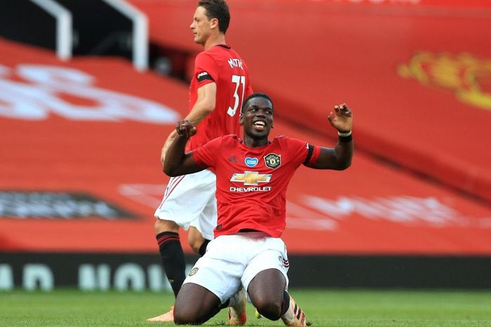 Pogba không còn là ngôi sao số một ở sân Old Trafford. Ảnh: Getty.