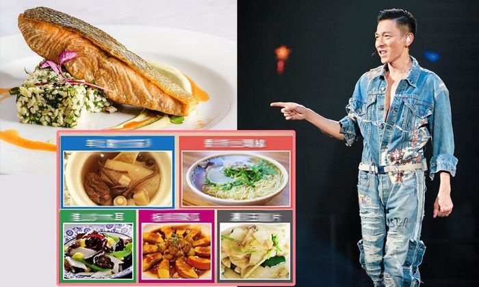 Qua chương trình Health 2.0, Lưu Đức Hoa tiết lộ thực đơn của mình. Ảnh: Health 2.0