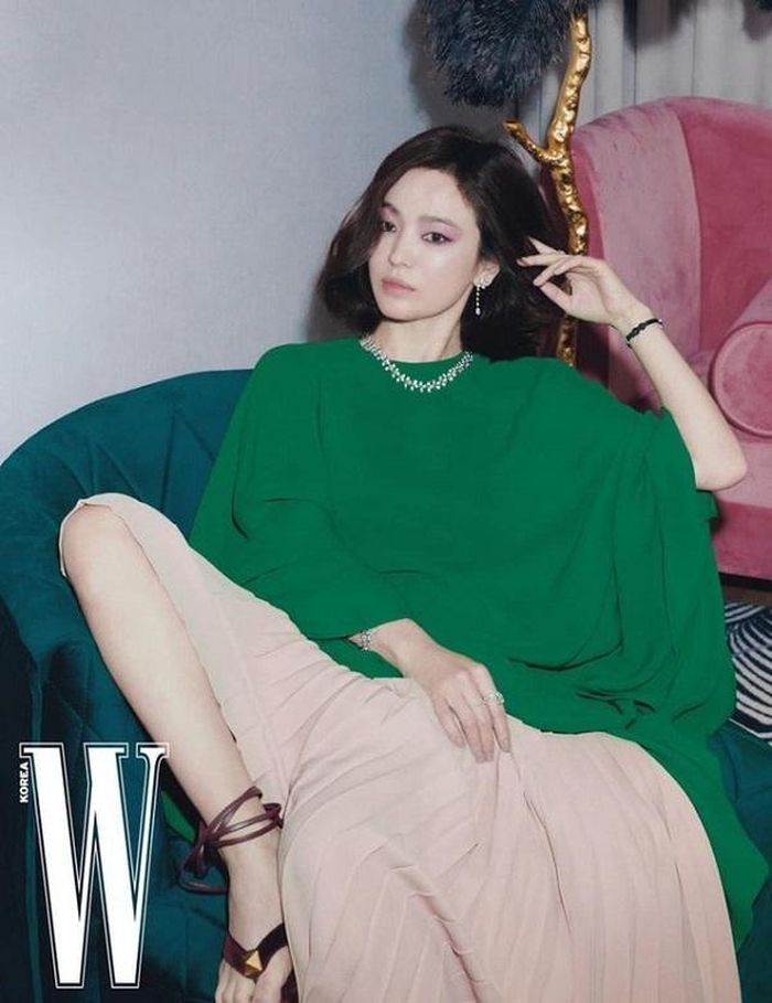 Song Hye Kyo ảnh hưởng tích cực từ mẹ.