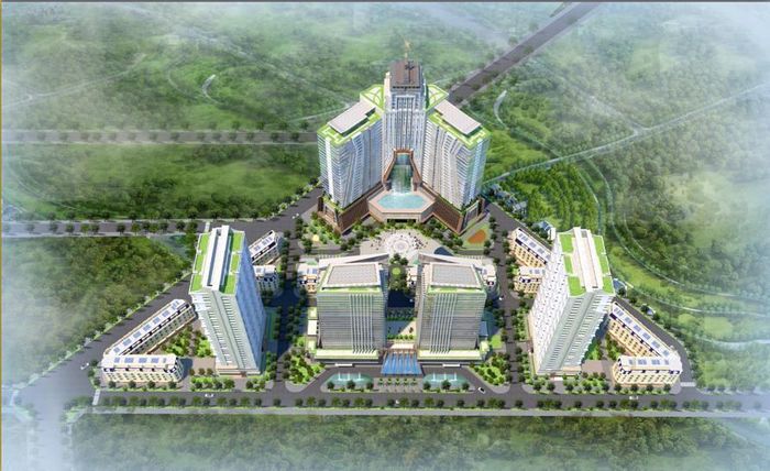 Phối cảnh của dự án.