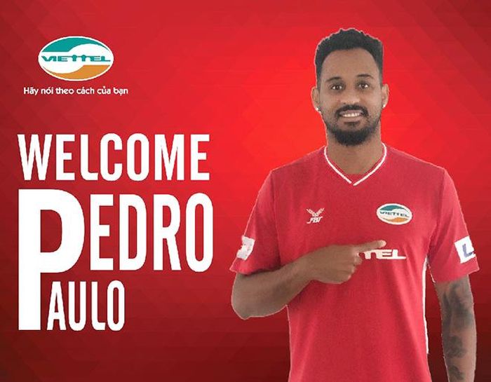 Tiền đạo Pedro Paulo (Viettel)