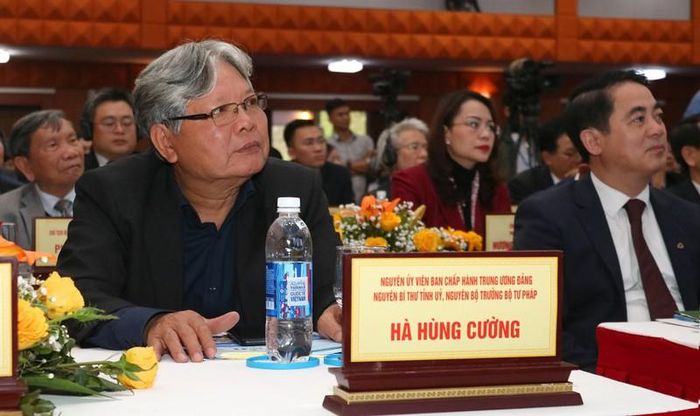  Nguyên Bộ trưởng Bộ Tư Pháp Hà Hùng Cường tại Hội nghị Xúc tiến đầu tư Quảng Bình năm 2021.