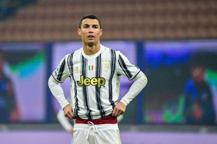  Ronaldo bất lực trong trận thua của Juve trước Inter. Ảnh: Getty. 