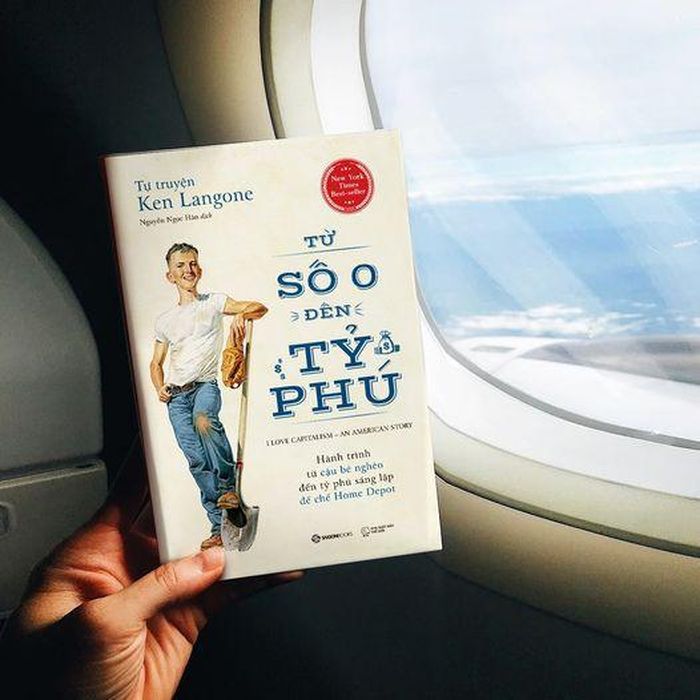  Sách Tự truyện Ken Langone - từ số 0 đến tỷ phú. Ảnh: Saigonbooks. 