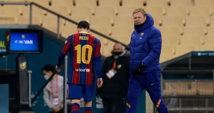 Messi bị truất quyền thi đấu vào phút cuối trận