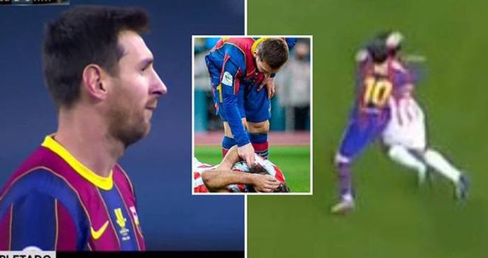 Khoảnh khắc khiến Messi bị đuổi lần đầu tiên trong sự nghiệp ở Barca