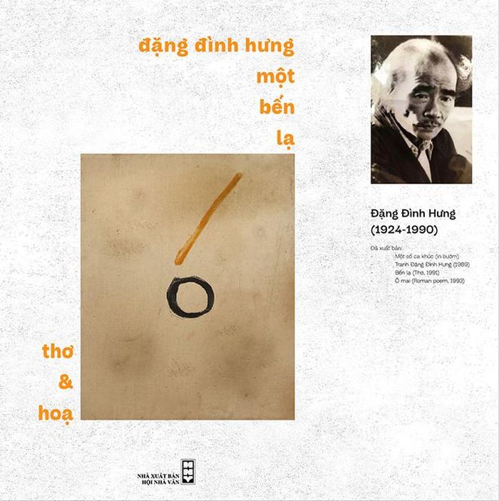 Ảnh bìa tập thơ “Đặng Đình Hưng – một bến lạ”