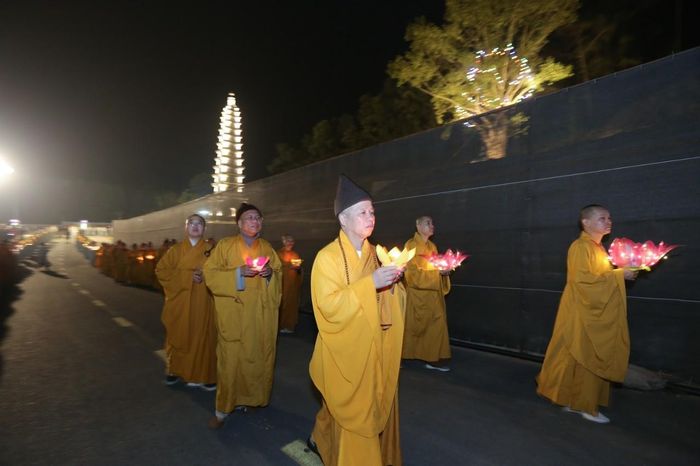 Trong khuôn khổ buổi lễ, các hoạt động đặc biệt được diễn ra như: Đại lễ phóng sinh rước cá từ ao cá Bác Hồ trong Phủ Chủ tịch vào hồ cá quảng trường Viên Quang, thi báo tường, giao hữu cầu lông, bóng đá, nhiễu Phật, Tháp Tổ cầu nguyện quốc thái dân an,...