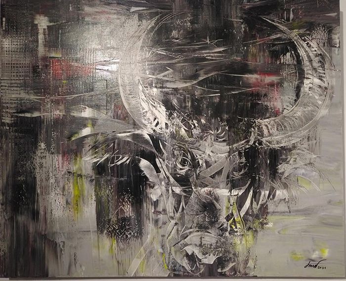 Tự sự 3 - acrylic (90 x 110cm)