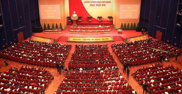 Đại hội đại biểu lần thứ XII của Đảng. Ảnh: dangcongsan.vn